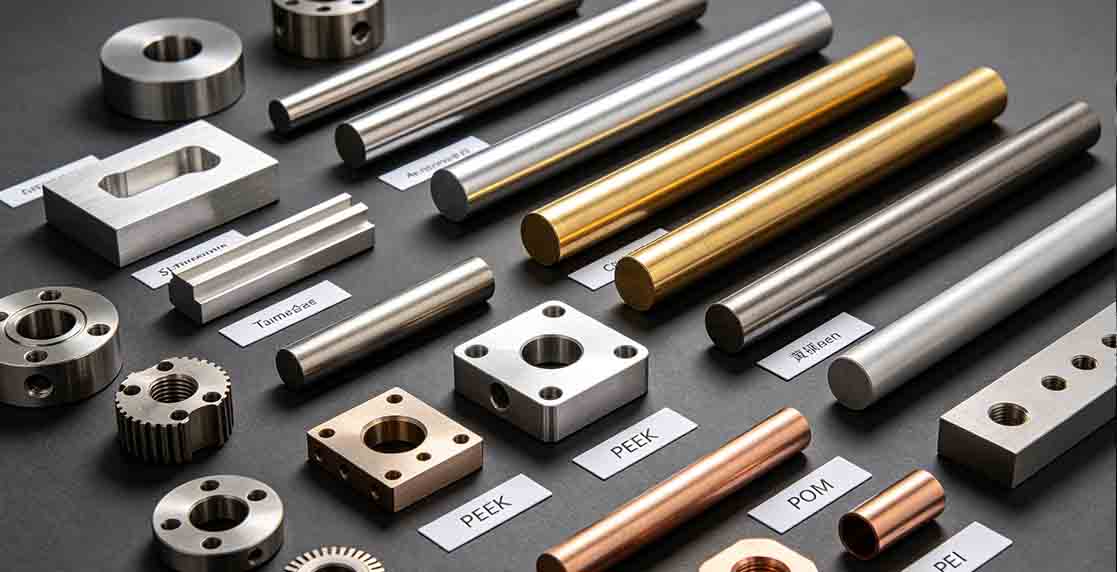 Materials suitable for five axis machining Materials suitable for five axis machining