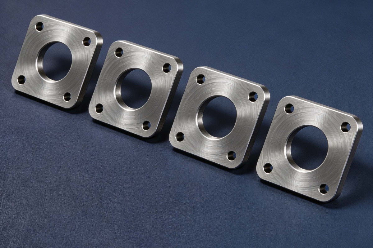 Wire drawn CNC parts