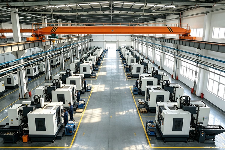 Integrated CNC Machining Workshop