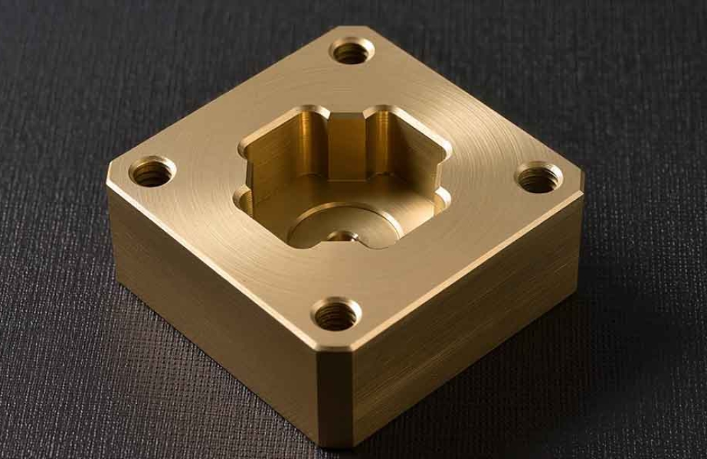 CNC Machined Parts from Brass C38500 | 2.0401 | CuZn39Pb3