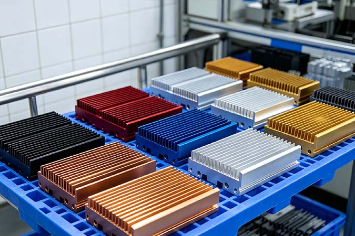 CNC parts surface treatment workshop-2