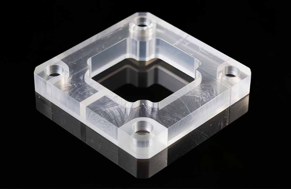 CNC Machined Parts from PMMA (Acrylic)